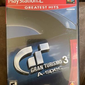 Gran Turismo 3 A-Spec video game for PS2
